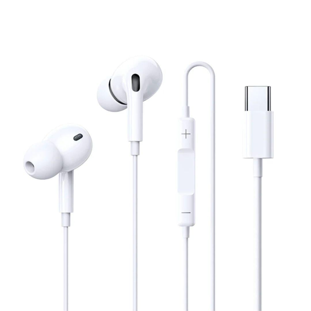 Навушники дротові Remax Wired Earphones for Music and Call RM-575/a/i Type-C White (6954851234708)