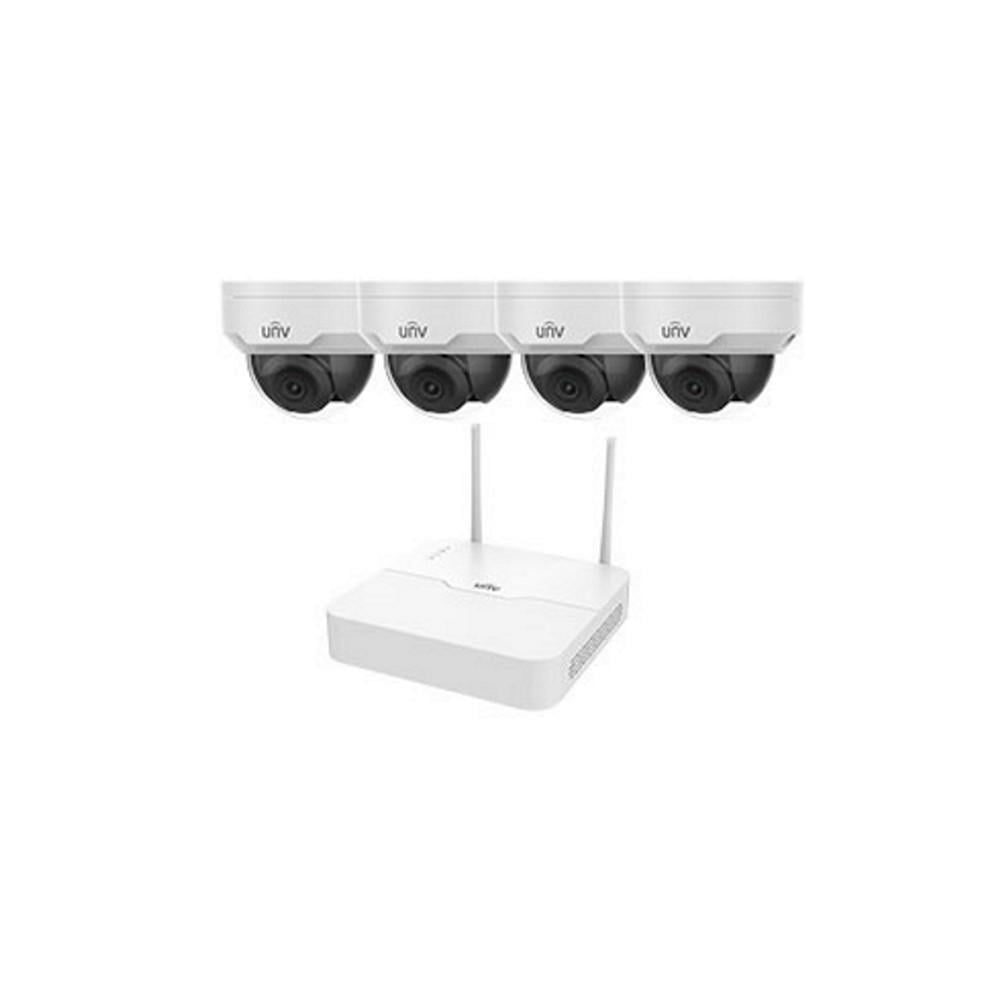 Комплект IP відеоспостереження WiFi Uniview KIT/NVR301-04LB-W/4х322SR3-VSF28W-D