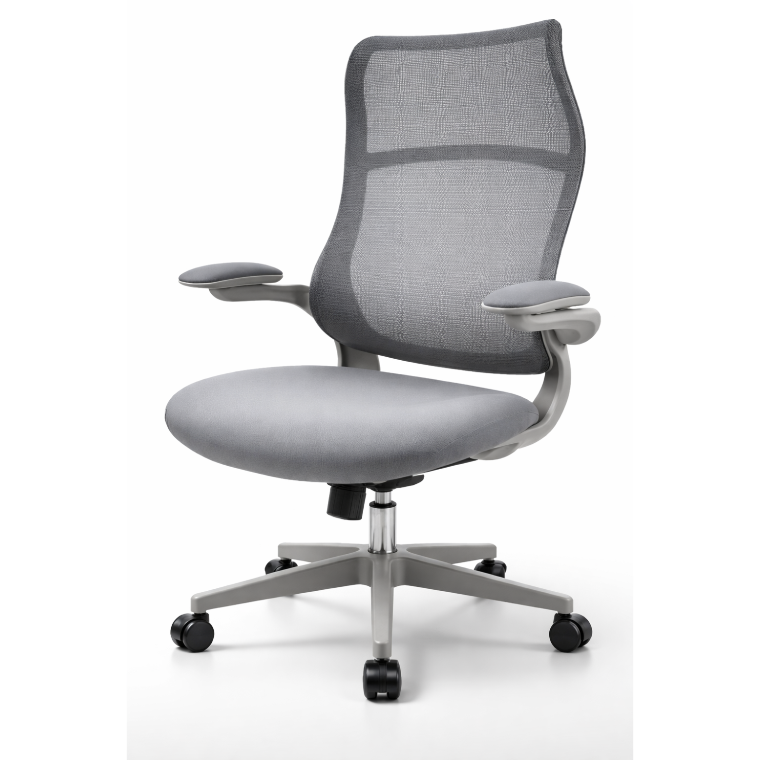 Офисный стул Airy Mesh Z-124 вращающийся эргономичный регулируемый Серый (Z-124 )