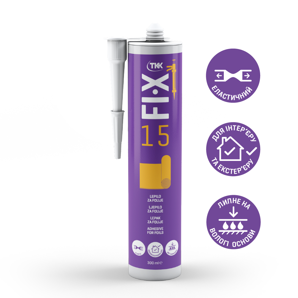 Клей для плівок FIX-15 300 мл (163324) - фото 2