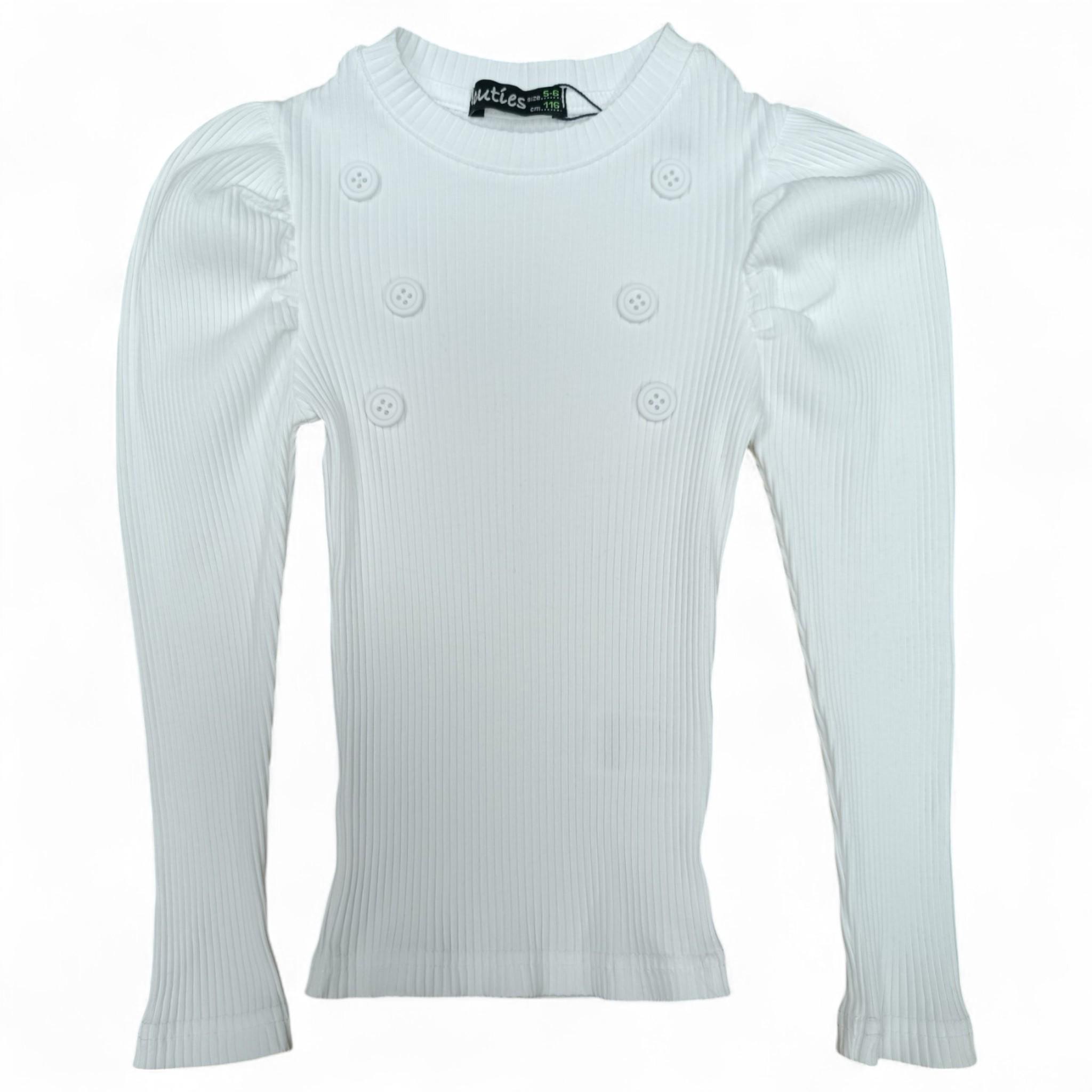 Кофта детская для девочки Cuties 4266 128 см White (J_4266White/128)