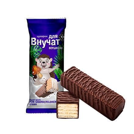 Цукерки глазуровані ДЛЯ ВНУЧАТ вершкові (214289)