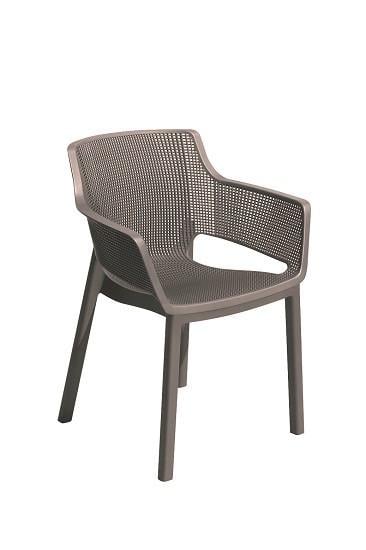 Стул садовый Elisa с подлокотниками 57,7х62,5х79 см (CNT00012577)