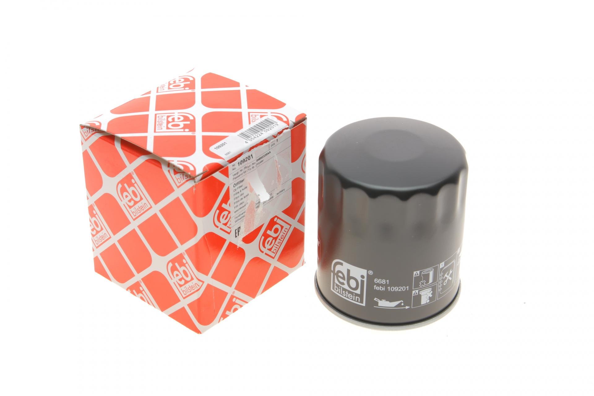 Фильтр масляный FEBI BILSTEIN для Chrysler Avenger/Caliber/Patriot 06- (109201)