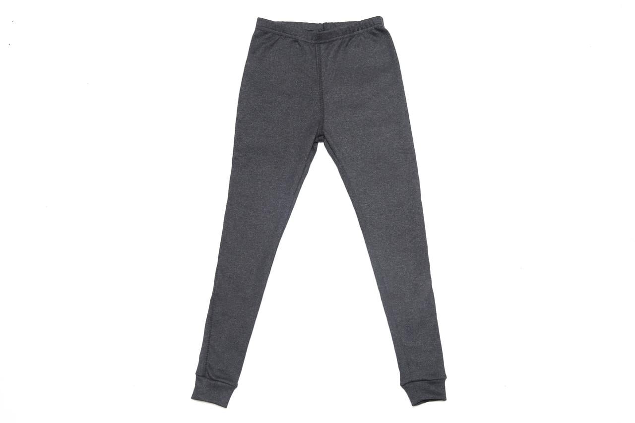 Кальсоны детские утепленные 122 см. Графитовый