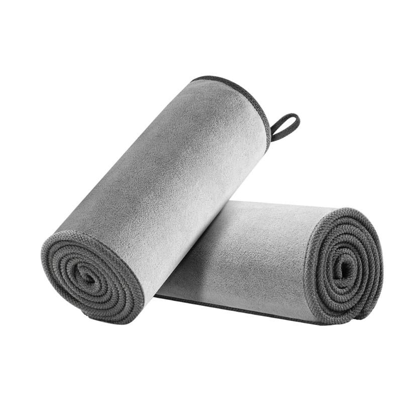 Тряпка для авто BASEUS Easy life car washing towel 40х40 см микрофибра 2 шт. Grey (19515)