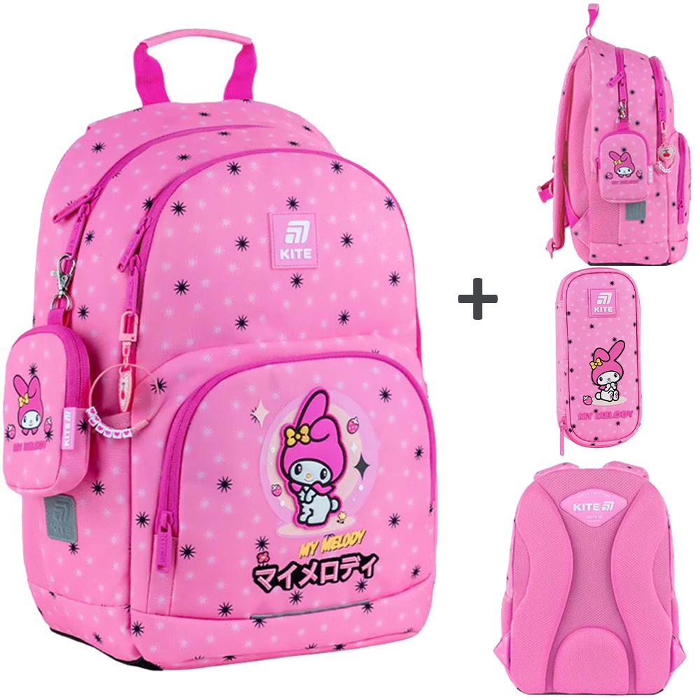 Шкільний рюкзак KITE Education My Melody 12 л HK25-585M-2) - фото 3