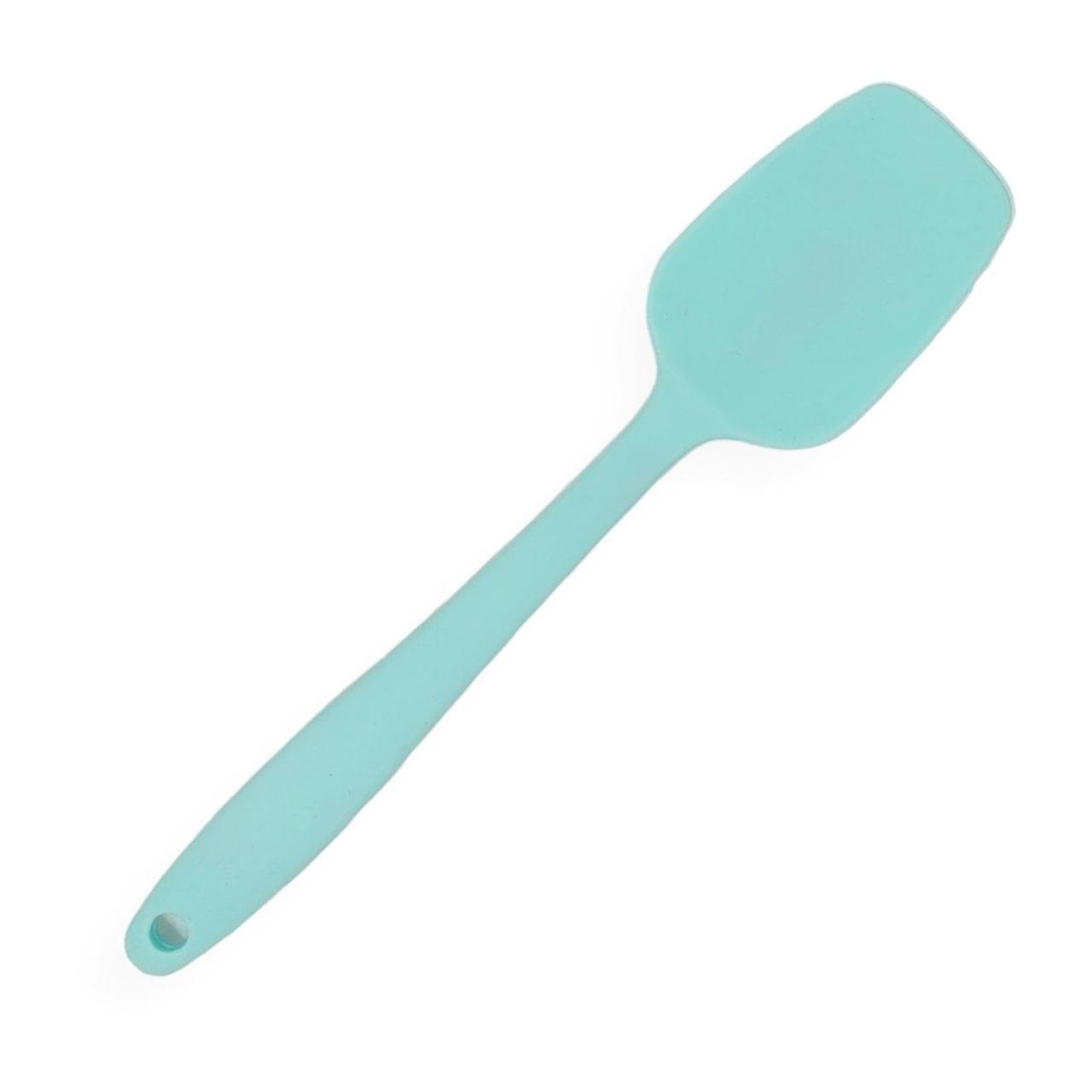 Лопатка кухонная A-Plus #1940 силиконовая на деревянной основе 27,5 см Мятный (204810-мят)