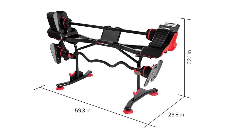 Набір штанг з регульованою вагою Bowflex 2080 SELECTTECH (394653) - фото 4 Набір штанг з регульованою вагою Bowflex 2080 SELECTTECH (394653) - фото 4