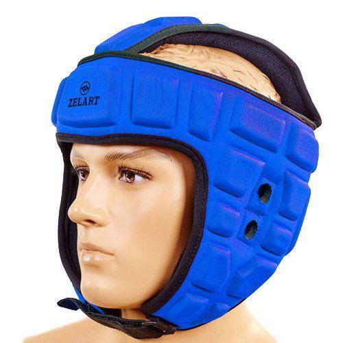 Шолом для тхеквондо MA-4539 XL Синій (37363015)