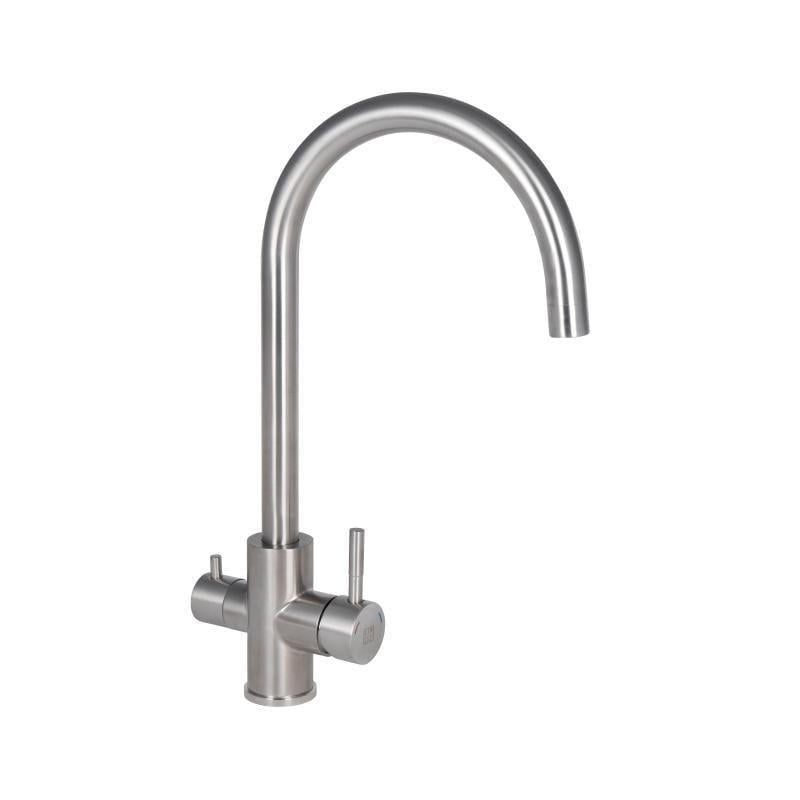 Смеситель для кухни Lidz Aria 24U-SFS k35 U-образный с подключением фильтра (SD00049488)