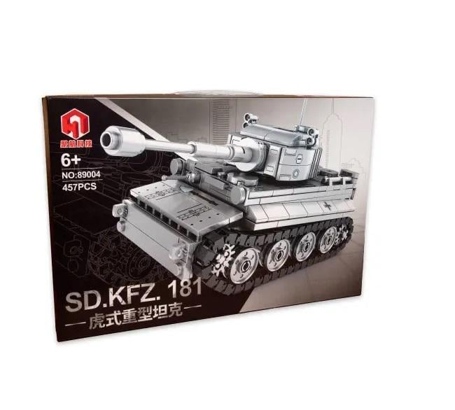 Конструктор Bambi Тяжелый танк Тигр Sd.Kfz.181 457 деталей (89004)