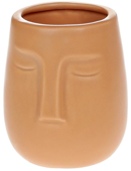 Ваза фарфоровая Illusion 9х10 см Терракотовый Ваза фарфоровая Illusion 9х10 см Терракотовый