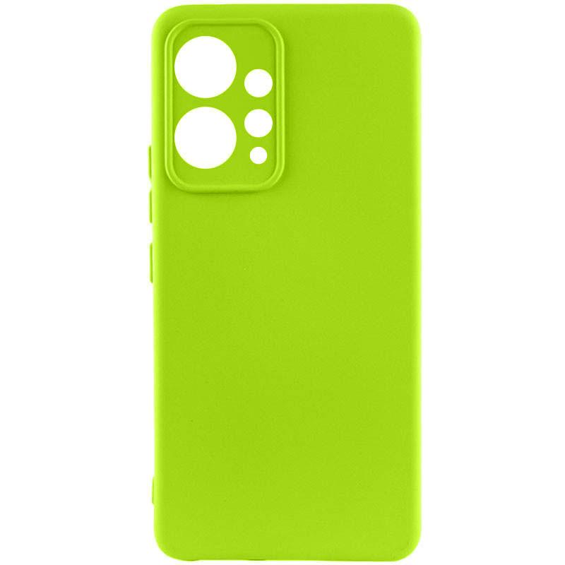 Противоударный чехол Silicone Cover Lakshmi Full Camera (A) для Xiaomi Redmi Note 12 4G Neon Green
