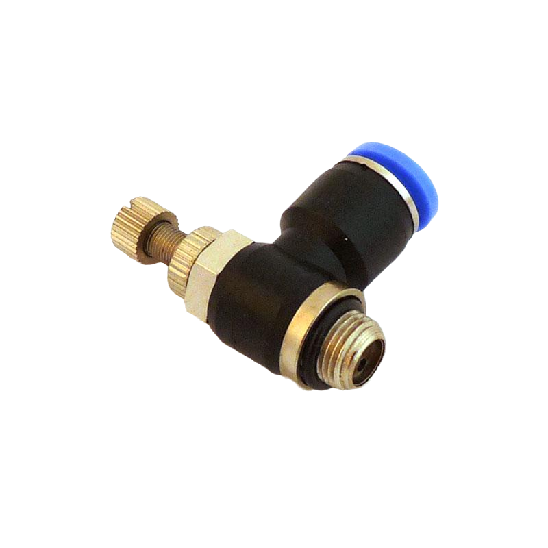 Дроссель пневматический цанговый TP XSL 4-M5 фитинг