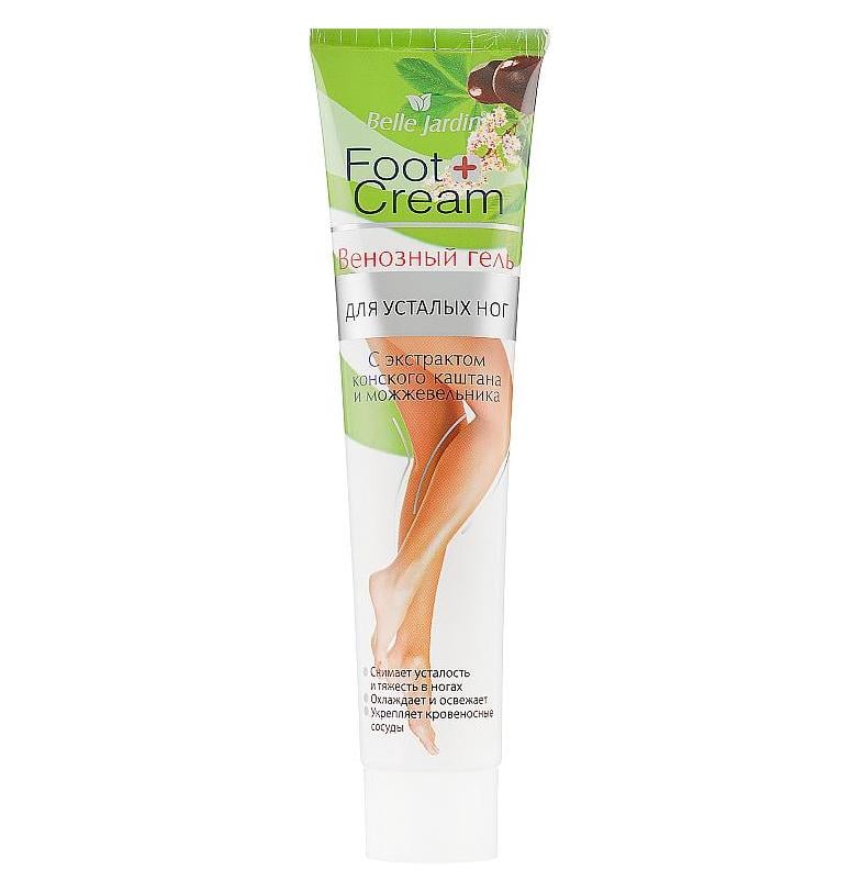 Гель для ніг венозний Belle Jardin Foot Cream з екстрактом кінського каштану і ялівцю 125 мл (8717)