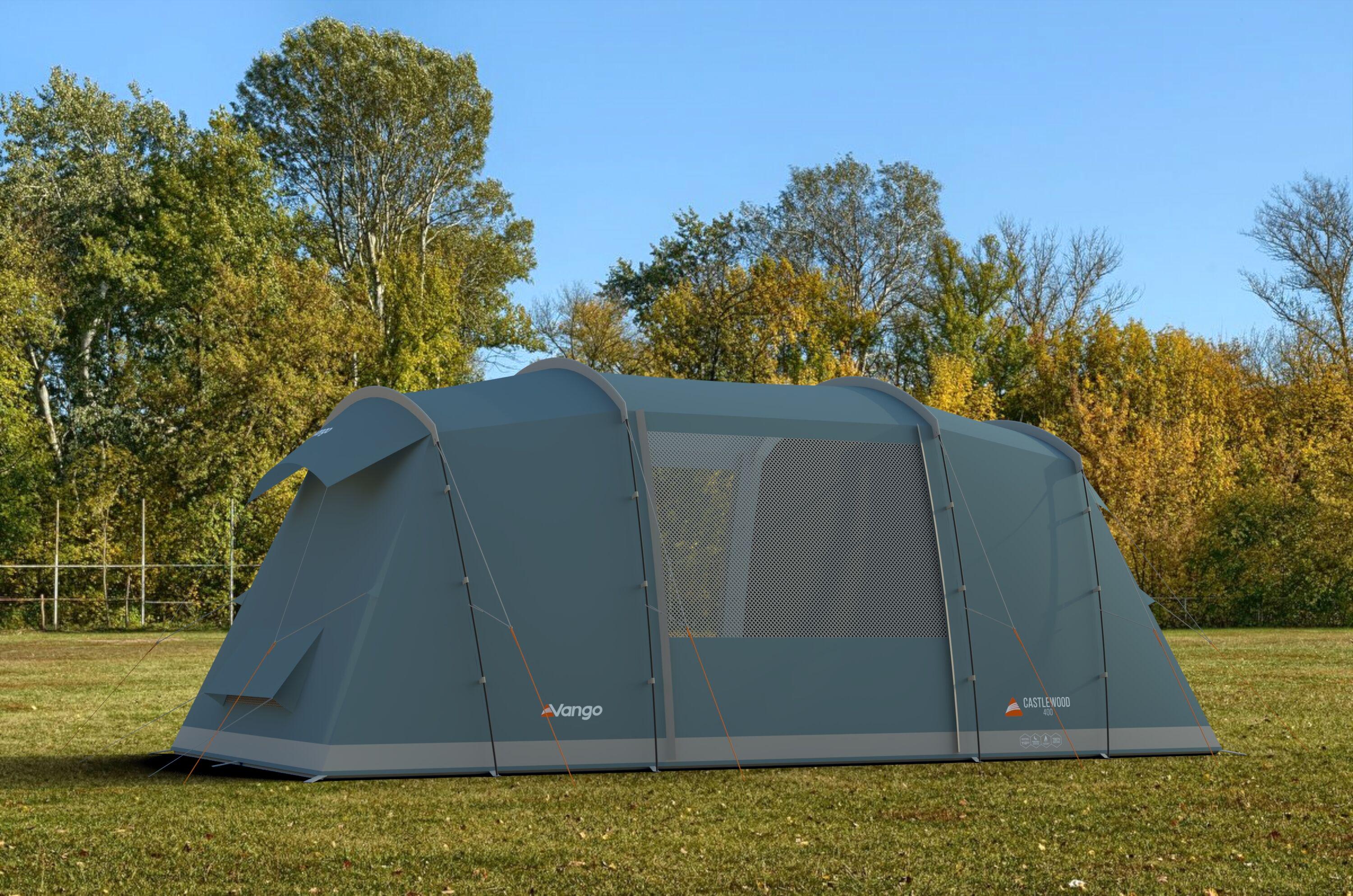 Палатка четырехместная Vango Castlewood 400 Package Mineral Green (TETCSLWOD000001) - фото 1