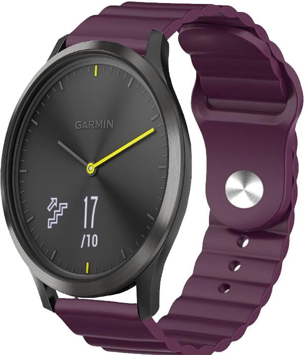 Ремешок Wave для Garmin Vivomove HR Purple (16646)