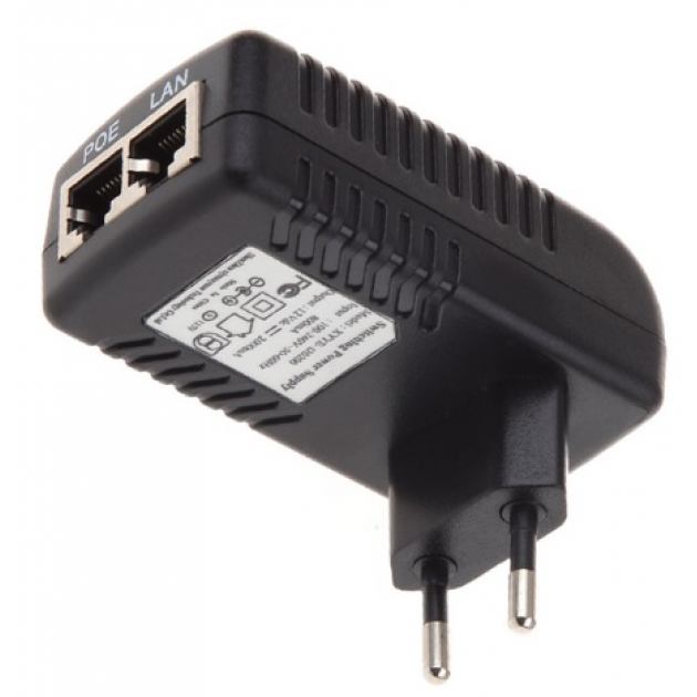 Инжектор POE Merlion 24V 0.5A с портами Ethernet (1540636088)