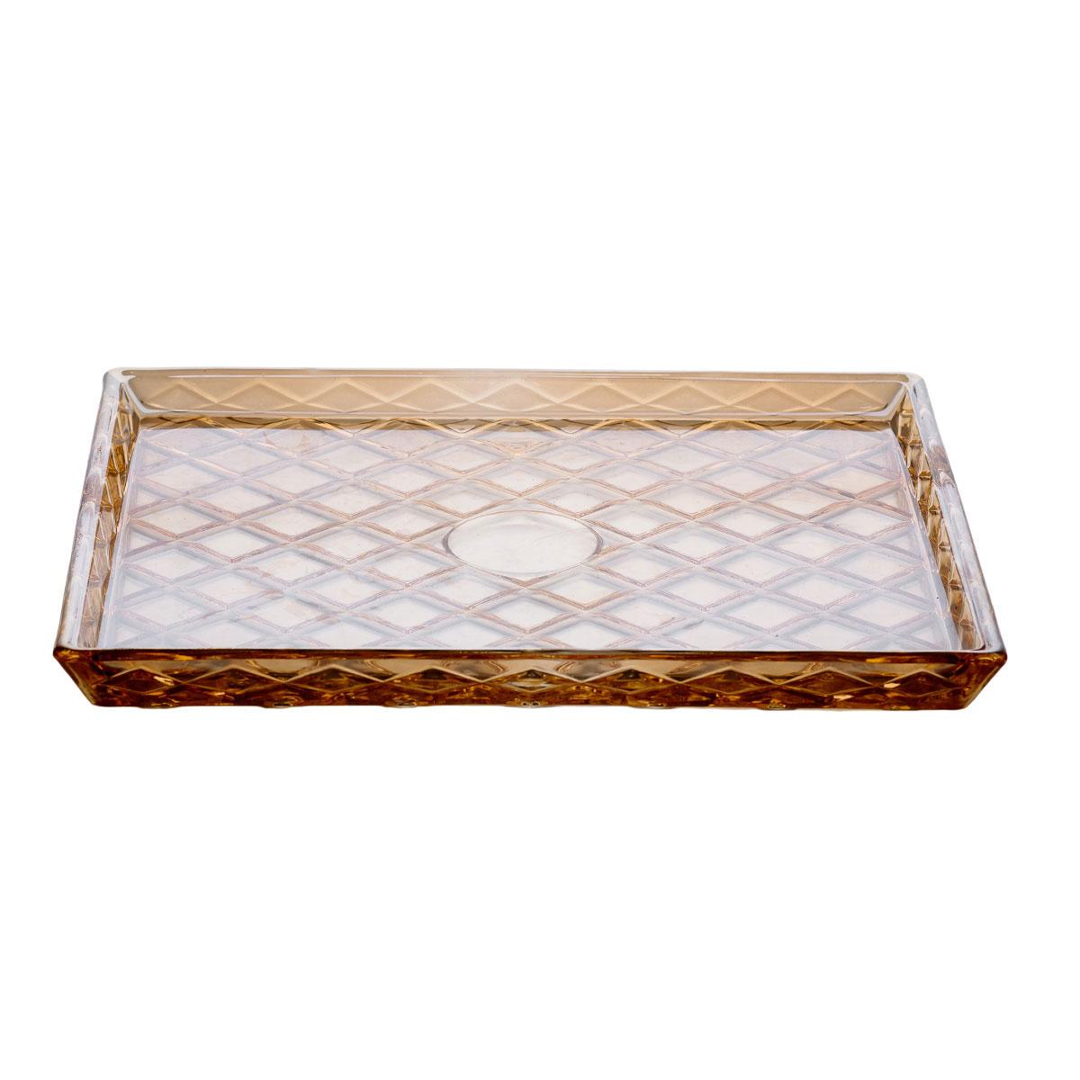 Блюдо для закусок стеклянное прямоугольное HP-YH-53 24,5х20,5х2 см (A-033649) - фото 2 Блюдо для закусок стеклянное прямоугольное HP-YH-53 24,5х20,5х2 см (A-033649) - фото 2