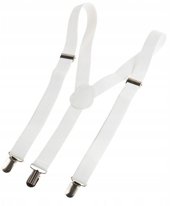 Подтяжки мужские для брюк Martom (BQ6A white) - фото 8 Подтяжки мужские для брюк Martom (BQ6A white) - фото 8