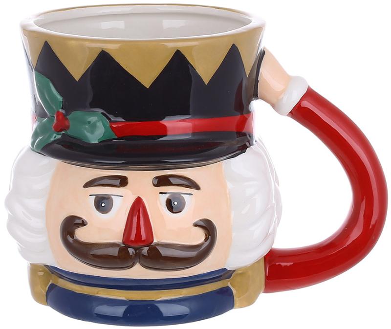 Кружка керамическая Щелкунчик 700 мл