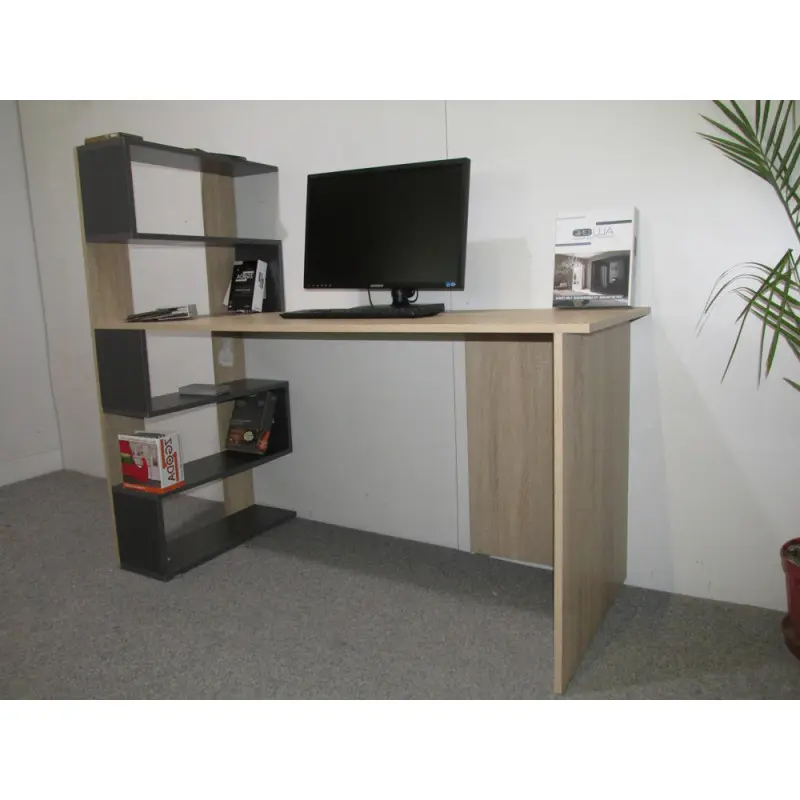 Стол компьютерный Джеко 1416P левый 141,6х60х122,4 см Нимфея Альба (23366119) - фото 3 Стол компьютерный Джеко 1416P левый 141,6х60х122,4 см Нимфея Альба (23366119) - фото 3