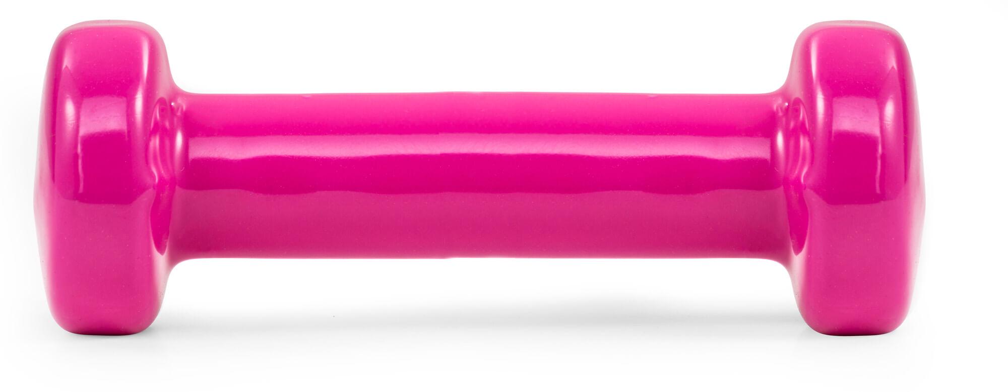 Набір гантелей Hop-Sport HS-V005DC 2х0,5 кг круглих вінілових Рожевий - фото 3 Набір гантелей Hop-Sport HS-V005DC 2х0,5 кг круглих вінілових Рожевий - фото 3