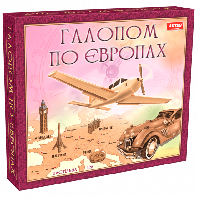 Настольная игра Artos Games Галопом по Європах (481863dd)