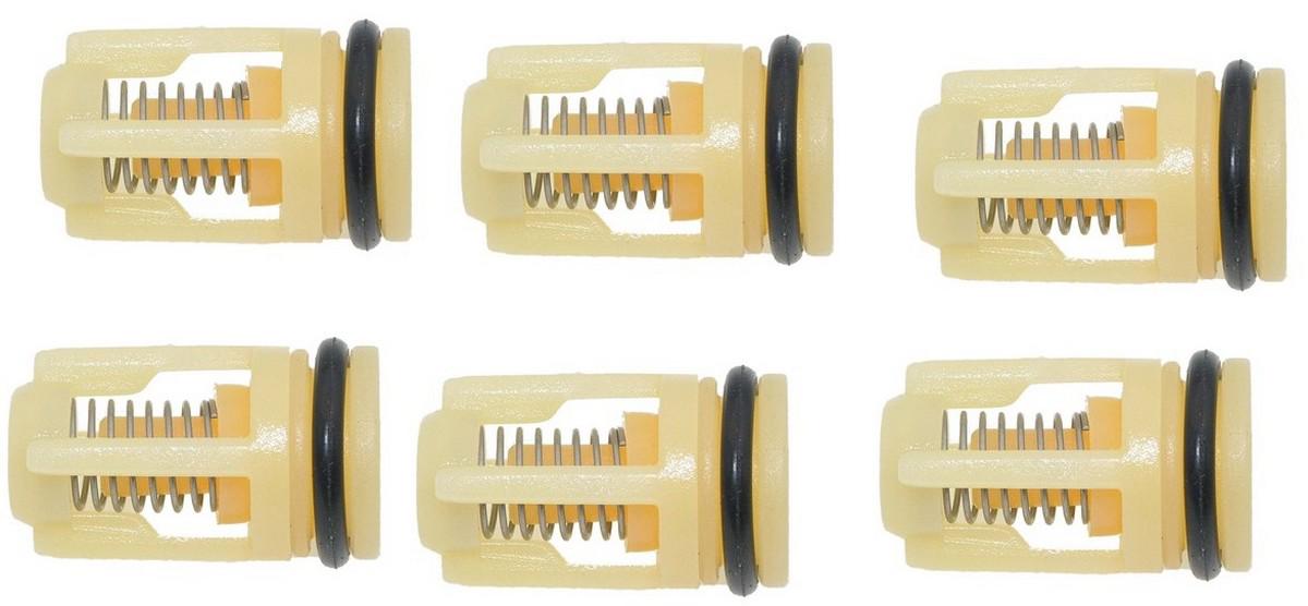 Набір клапанів VJ Parts для автомийки ST RE 88/RE 98 47757006200 6 шт. h25/d11 мм (авм232)