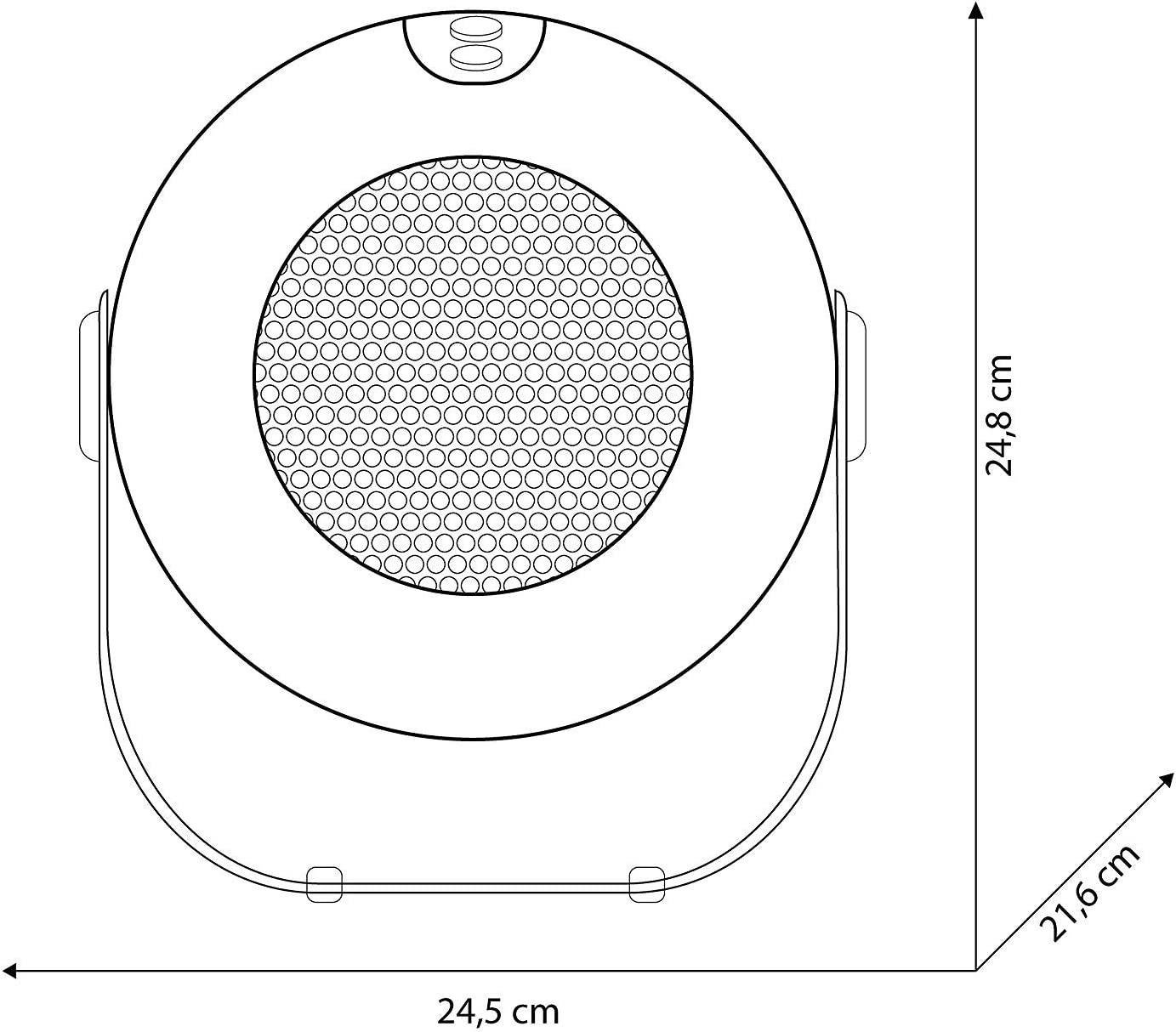 Тепловентилятор керамічний Olimpia Splendid Caldodesign O (99402) - фото 6