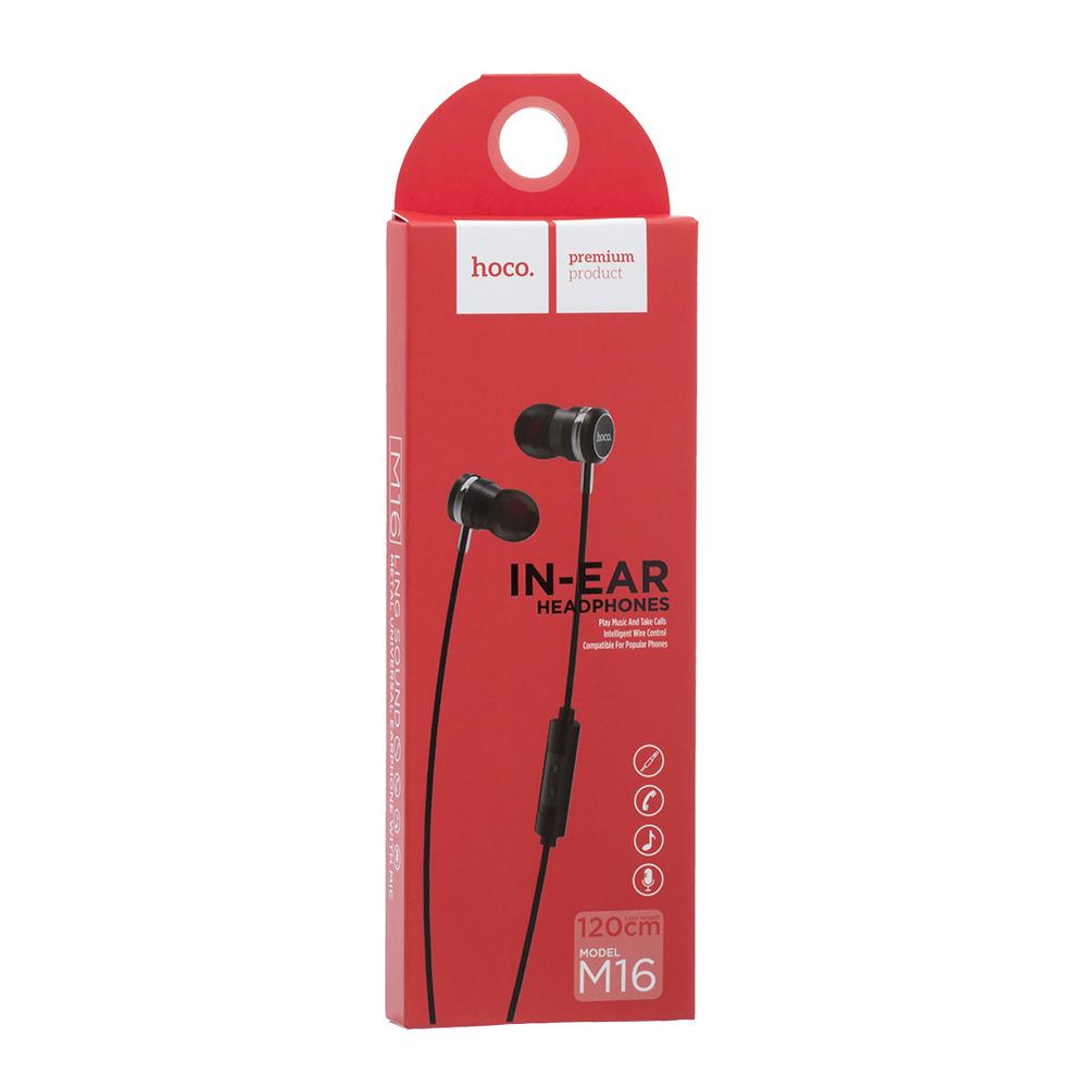 Наушники Hoco M16 Ling Sound Черный