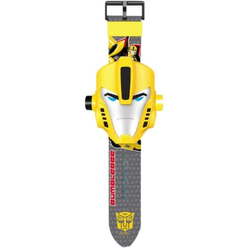 Часы детские с 3D-проектором 24 изображения Transformers Bumblebee