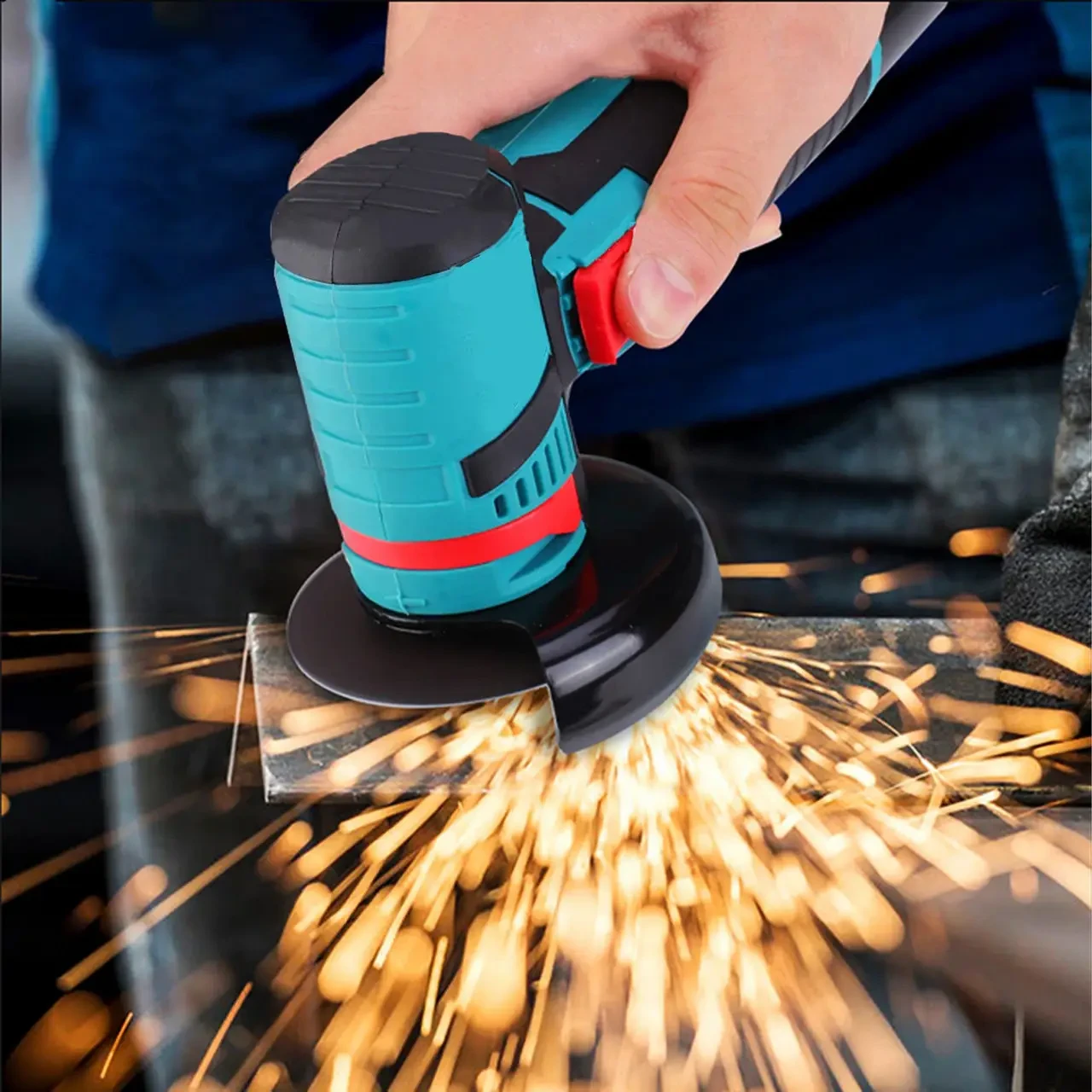 Болгарка-міні акумуляторна 12В W-153-7 з кейсом та двома акумуляторами (10011) - фото 7 Болгарка-міні акумуляторна 12В W-153-7 з кейсом та двома акумуляторами (10011) - фото 7