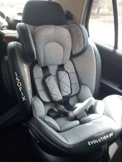 Автокресло детское El Camino Evolution 360 ME1045 Royal з ISOFIX 0-36 кг Gray (4428902) - фото 2