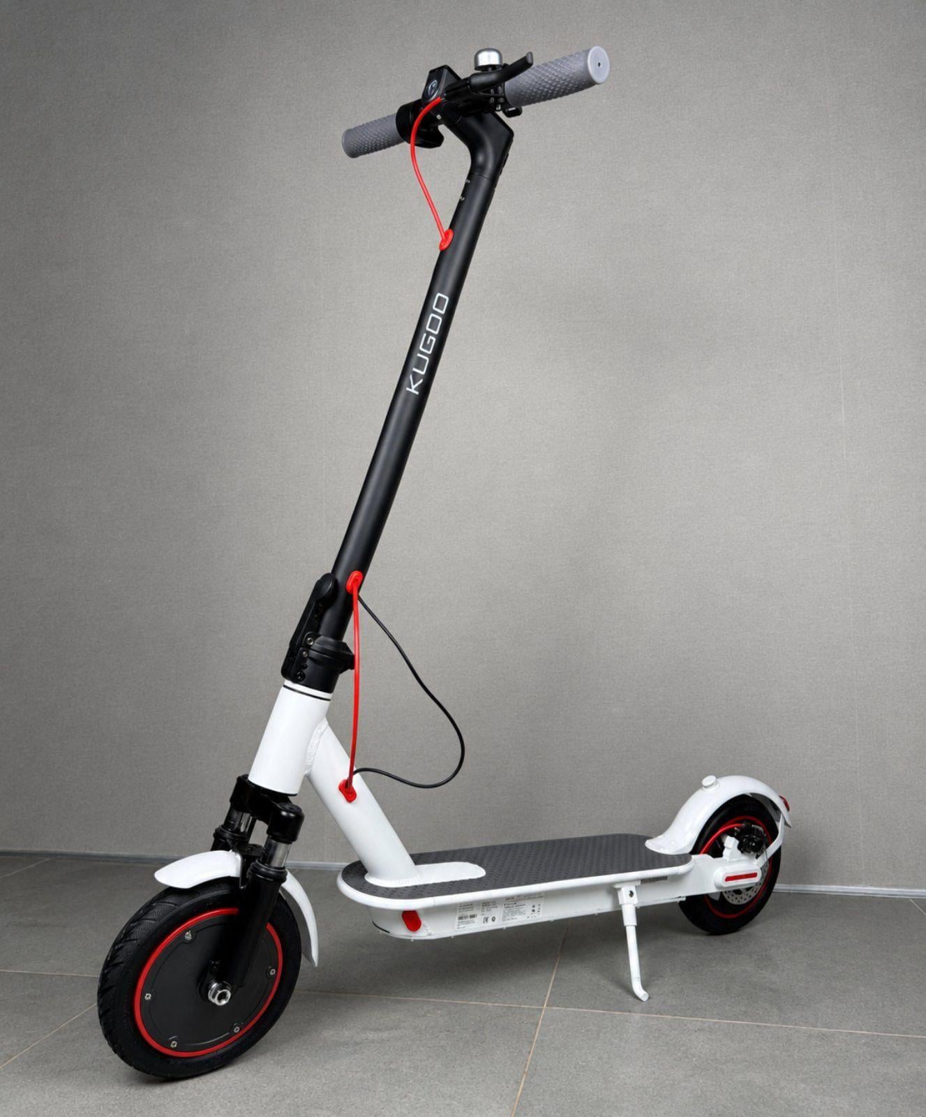 Электросамокат Kugoo M365 PRO MAX 2026 600W 13Ah с амортизатором Куго О Белый