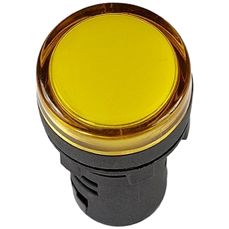 Лампа сигнальная CNC AD22-22DS 22 мм LED 220V AC Желтый (000000816)