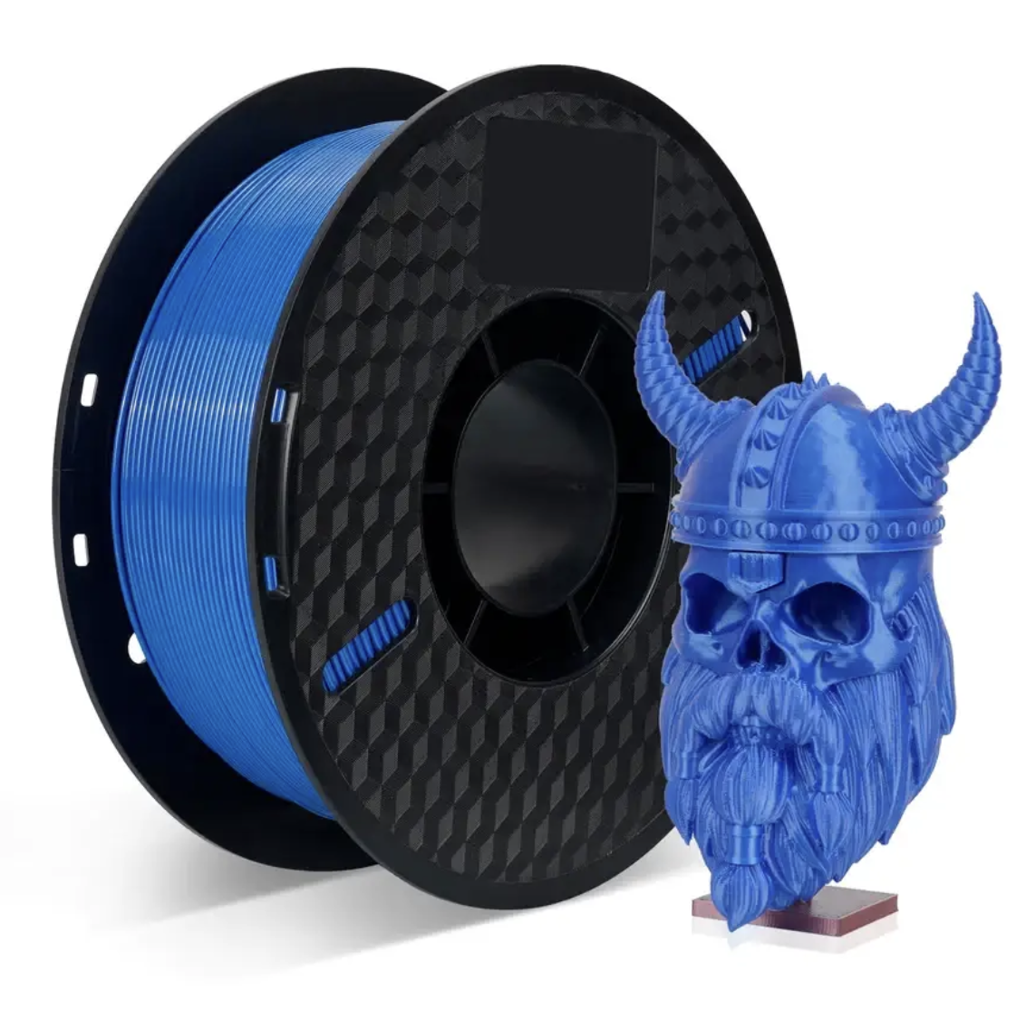 Пластик для 3D-принтера KINGROON PETG 1,75 мм 1 кг Синий (HC094-Blue) Пластик для 3D-принтера KINGROON PETG 1,75 мм 1 кг Синий (HC094-Blue)