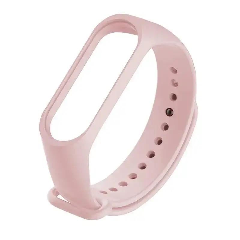 Ремешок для фитнес-браслета Xiaomi Mi Band 3/4 Бледно-розовый (1655959387)