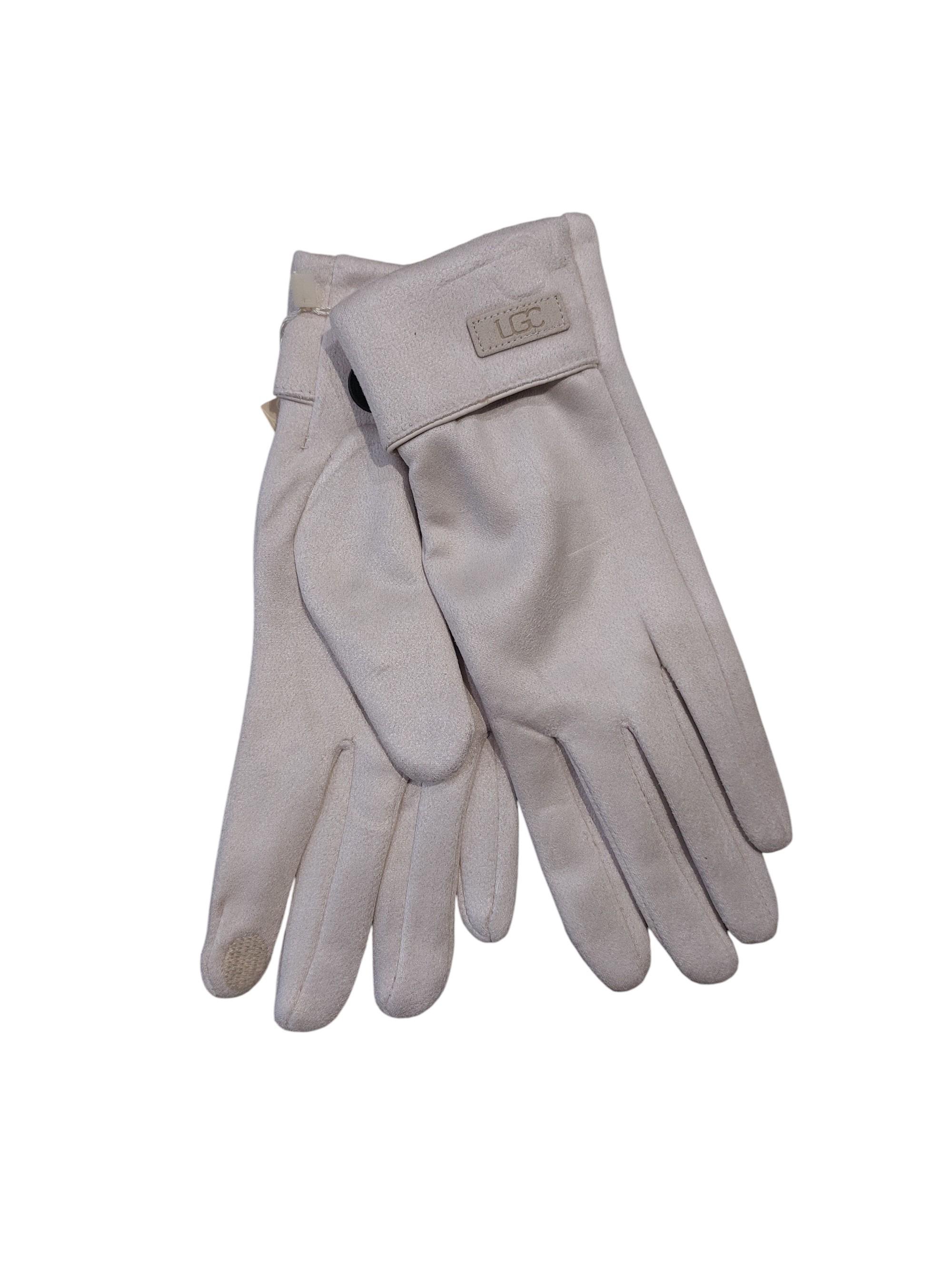 Рукавички сенсорні жіночі One size Молочний (565682) - фото 2 Рукавички сенсорні жіночі One size Молочний (565682) - фото 2