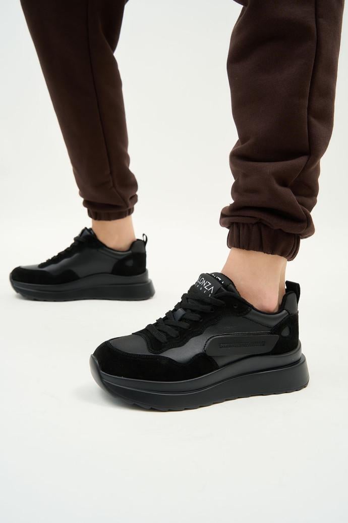 Кросівки жіночі LONZA р. 39 Чорний (180913) - фото 4 Кросівки жіночі LONZA р. 39 Чорний (180913) - фото 4