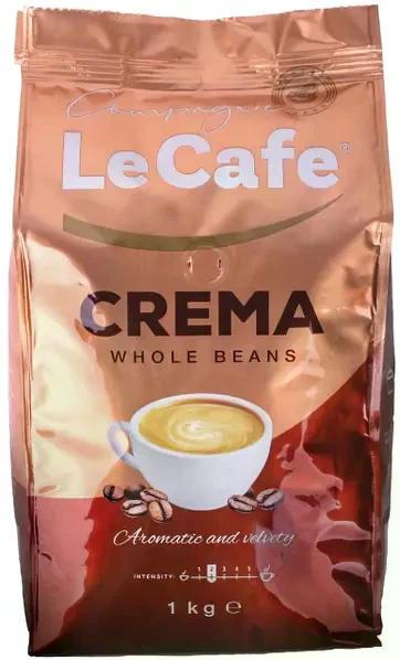Кава в зернах Le Cafe CREMA 1 кг