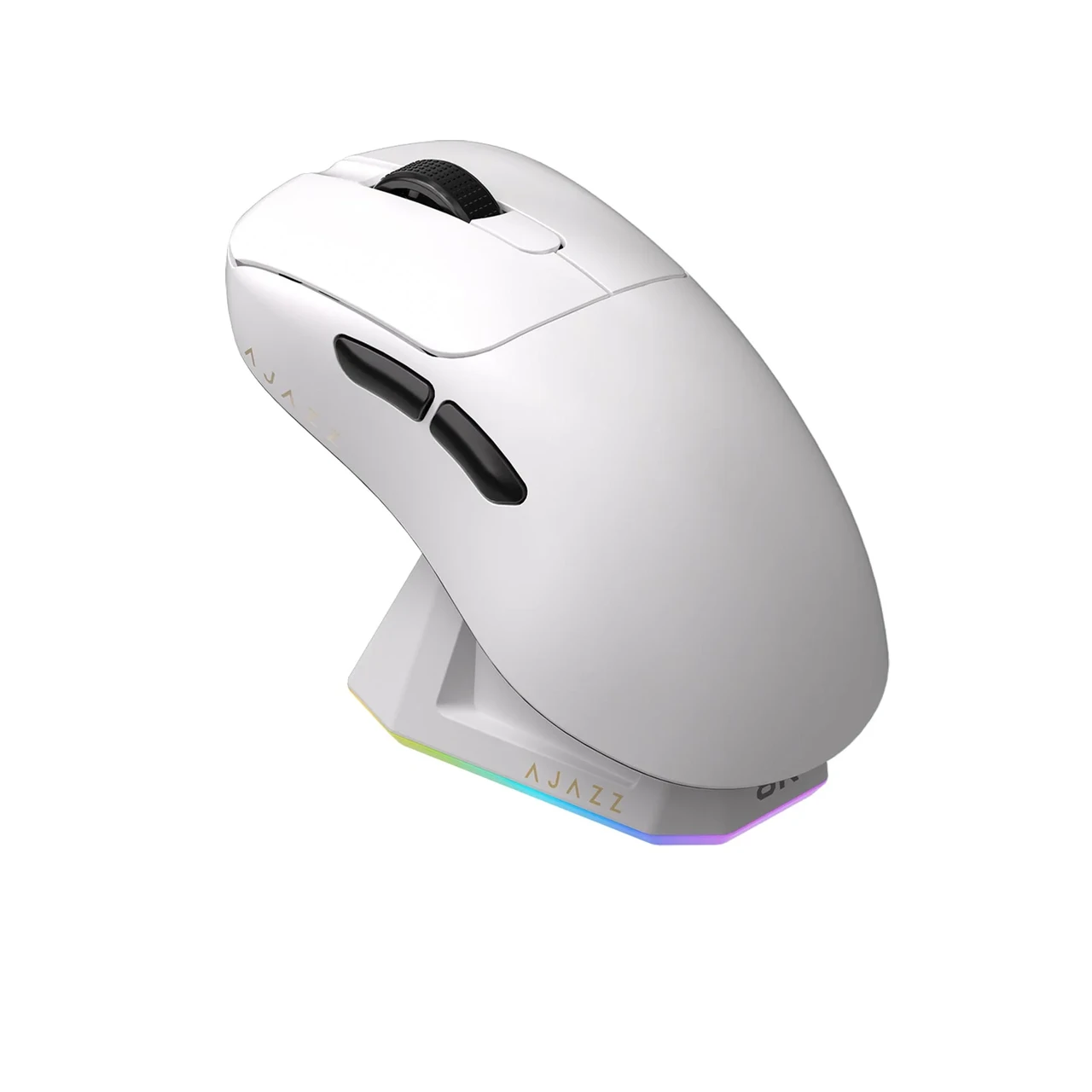 Мишка ігрова Ajazz AJ179PRO PAW3395 8000 Гц і RGB-док-станцією (2566835027)