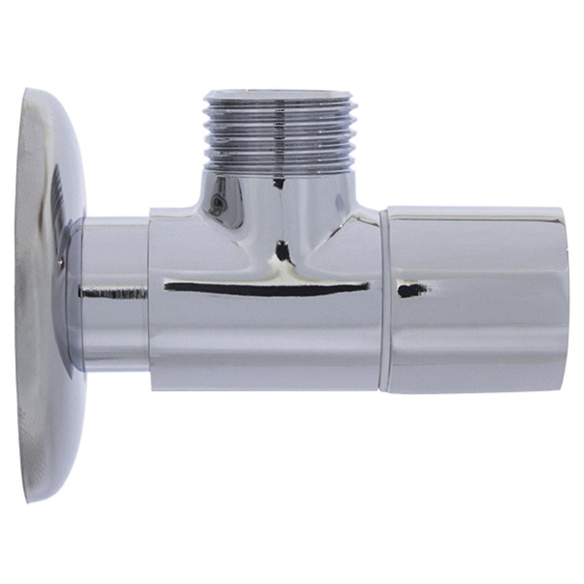 Кран угловой Raftec PN10 ЗЗ с керамическим запорным элементом 1/2x1/2" (40065)