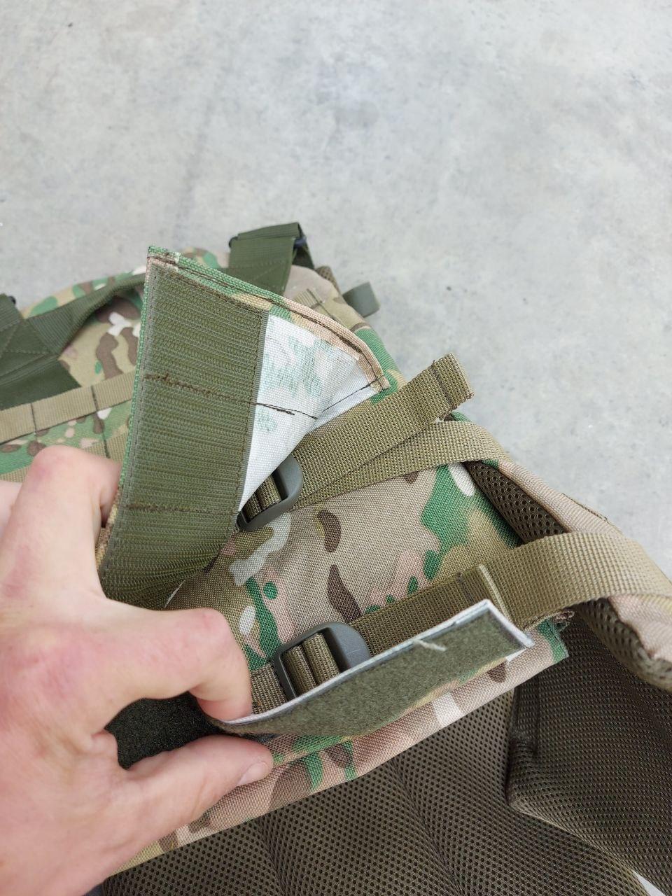 Плитоноска cordura 1000d під магазини АК з підсумками 3 шт. Мультикам - фото 5 Плитоноска cordura 1000d під магазини АК з підсумками 3 шт. Мультикам - фото 5