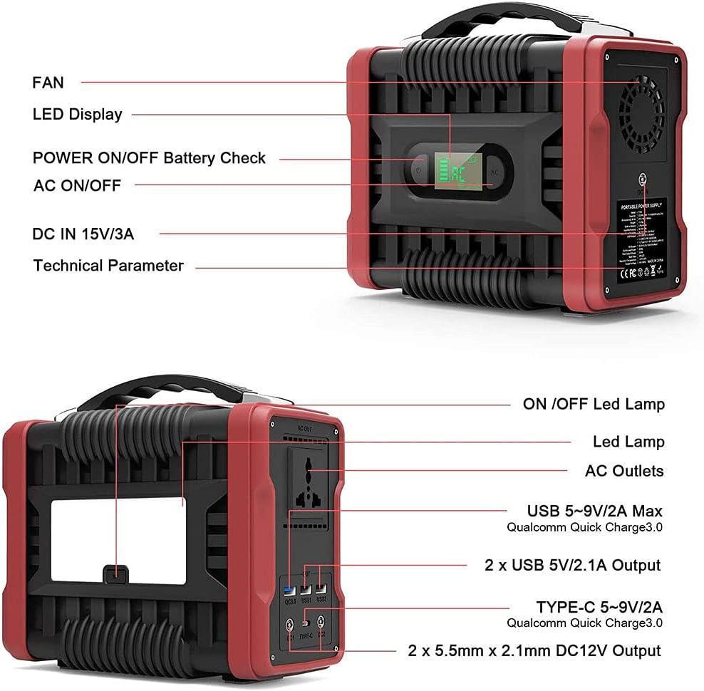 Зарядна станція U'king T202 портативна 200W 60000 mAh - фото 4