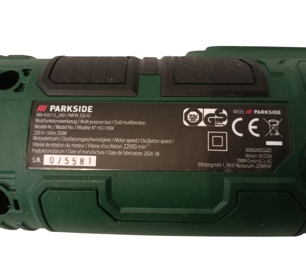 Реноватор Parkside PMFW 250 A1 (28107310) - фото 8 Реноватор Parkside PMFW 250 A1 (28107310) - фото 8