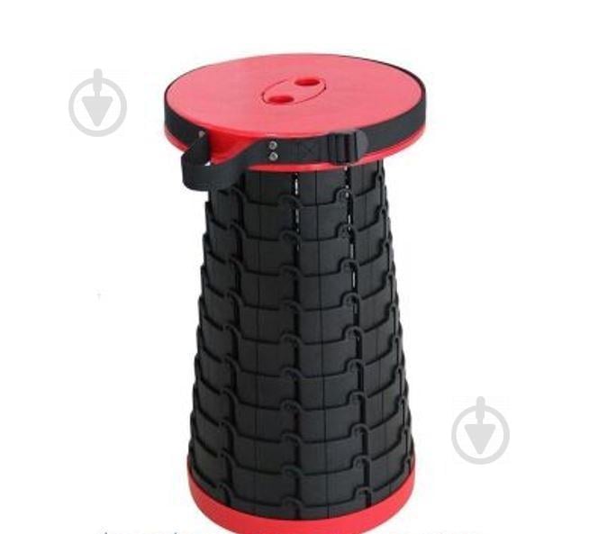 Складаний табурет туристичний Telescopic stool Червоний (300905)