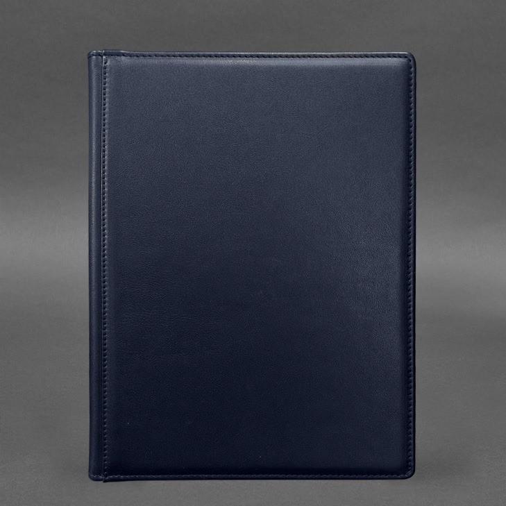 Папка шкіряна для документів на підпис Темно-синій (A-027911) - фото 3
