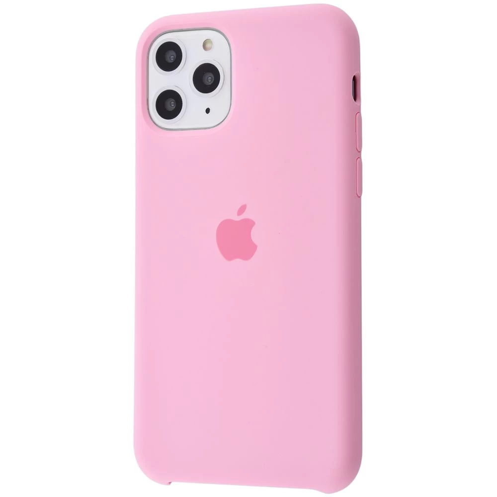 Силиконовый Чехол Накладка Silicone Case для iPhone 11 Pro Закрытый низ Light Pink Силиконовый Чехол Накладка Silicone Case для iPhone 11 Pro Закрытый низ Light Pink